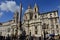 Santa Agnese Church with Fountain of Four River in Rome