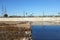 Santa Ana River in Orange County, California.