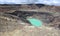 Santa Ana volcano crater lake, El Salvador