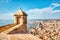 Santa Barbara Castle with Alicante Panorama Aerial View, Alicante