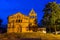 Santa Barbara Church Blue Hour