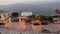 Santa Cesarea Terme - Panoramica del borgo all`alba