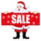 Santa and Christmas Sale