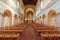 Santa Clara, California - January 12, 2018: Interior of Chapel of Carmelite Monastery of San Francisco Carmel of the Infant Jesus