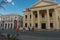 Santa Clara, Cuba, January 5, 2017: Cultural center Juan Marinello, Casa de la Cultura Juan Marinello in Palacio Municipal