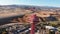 Santa Clarita, Magic Mountain Sky Tower, California, Aerial View