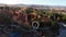 Santa Clarita, Six Flags Magic Mountain, California, Drone View