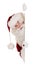 Santa claus banner