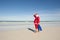 Santa Claus Christmas Holiday Beach