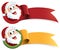 Santa Claus Christmas Web Ribbon