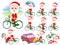 Santa claus_city cycle