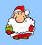 Santa Claus with gifts 2