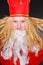 Santa Claus Girl with beard