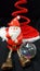 Santa claus with his magic wizard hat aÅ•nd maguc sphere