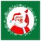 Santa Claus Icon.