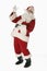 Santa Claus isolated on a white background