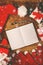 Santa Claus notebook for good children wish list