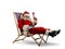 Santa claus relax