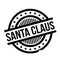 Santa Claus rubber stamp