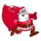 Santa Claus is running 2