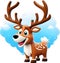 A Santa Claus S Reindeer Painting AI Generated Stock Illustration A Santa Claus S Reindeer Painting AI Generated Stock Illustration