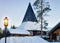 Santa Claus Village in Finnish Lapland Scandinavia