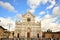 Santa Croce church in Florence city , Italy