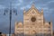 Santa Croce Church and Lamppost, Florence