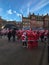 Santa dash at carlisle Cumbria