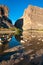 Santa Elena Canyon And Rio Grande. A view of Santa Elena Canyon in Big Bend National Park