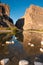 Santa Elena Canyon And Rio Grande. A view of Santa Elena Canyon in Big Bend National Park