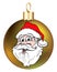 Santa Face Ornament