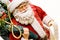 Santa Figurine/Gifts and List