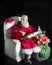 Santa Figurine, Sitting and Writing