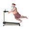 Santa Fitness - Treadmill Slip