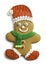 Santa Gingerbread Cookie