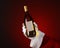 Santa Holding Chardonnay Wine Bottle