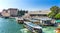 Santa Lucia Railway Station Ferries Tourists Grand Canal Venice