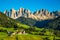 Santa Maddalena And Dolomites- Val Di Funes, Italy