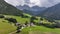 Santa Maddalena, St. Magdalena Church in Funes Valley, Dolomites, Italy