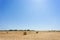 Santa Margalida, Mallorca - Arable land full of hay bales after