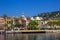 Santa Margherita Ligure, Liguria Italia - watching the coast from the sea.