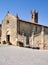 Santa Maria Assunta Church,Monteriggioni,Tuscany,Italy