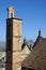 Santa Maria church and lovers mountain, Antequera, Spain.