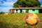 Santa Maria de Fe, Misiones, Paraguay - Deflated Football Forgotten outside a House in the Paraguayan Countryside