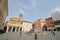 Santa Maria Piazza square Trastevere Rome Italy