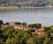 Santa MarÃ­a church and the lake in Valle de Bravo , mexico