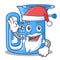 Santa miniature tuba in the shape cartoon