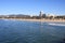 Santa Monica Beach and the Pacific Ocean