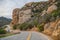 Santa Monica Mountains Scenic Winding Road